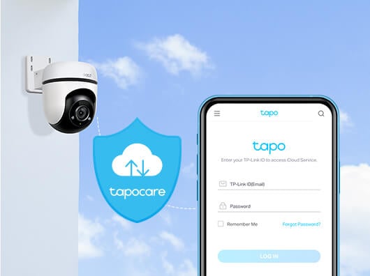 TP-Link Tapo C500 1080P Outdoor Wired Pan/Tilt Security Wi-Fi Camera